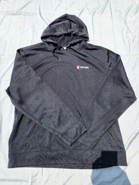 Clique Mens Pullover Performance Hoodie Sweatshirt XL Tech Fleece Stretch